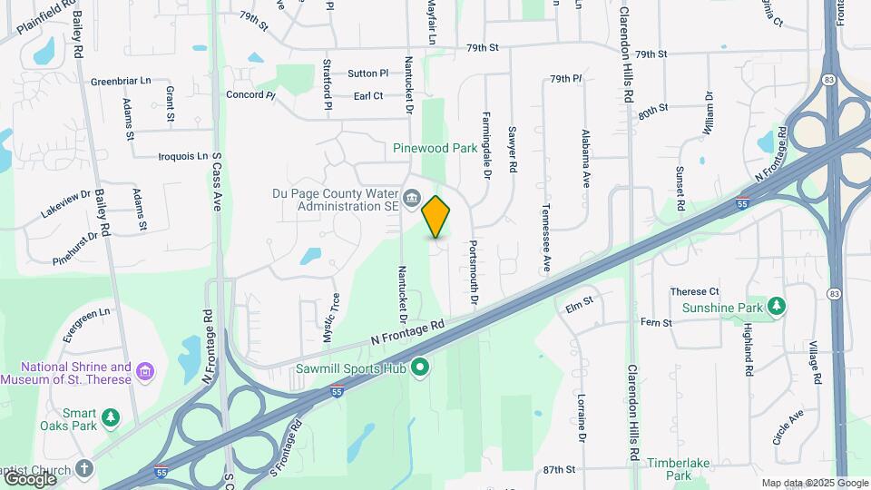 8232-8335 Woodland Dr Map and Location Details