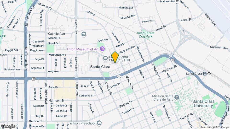 1378 Reeve St Mapa y Detalles de la Ubicación