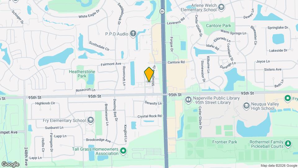 2925 Showplace Dr Map and Location Details