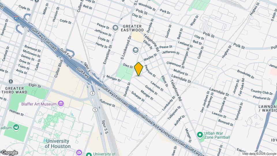 1407 Godwin St Map and Location Details