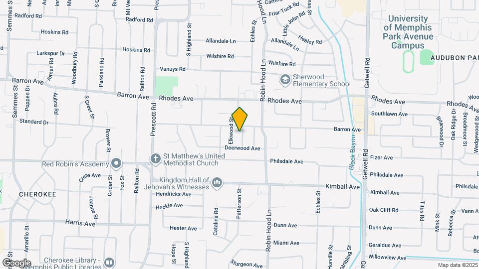 1295 Foxcroft St Map and Location Details