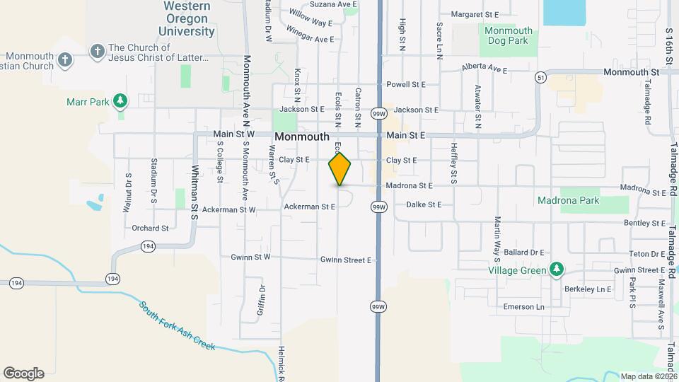 319 Ecols St S, Unit 6 Map and Location Details