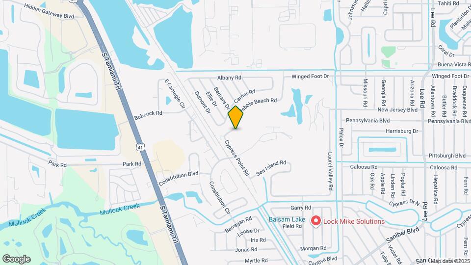 7280 Pebble Beach Rd Map and Location Details