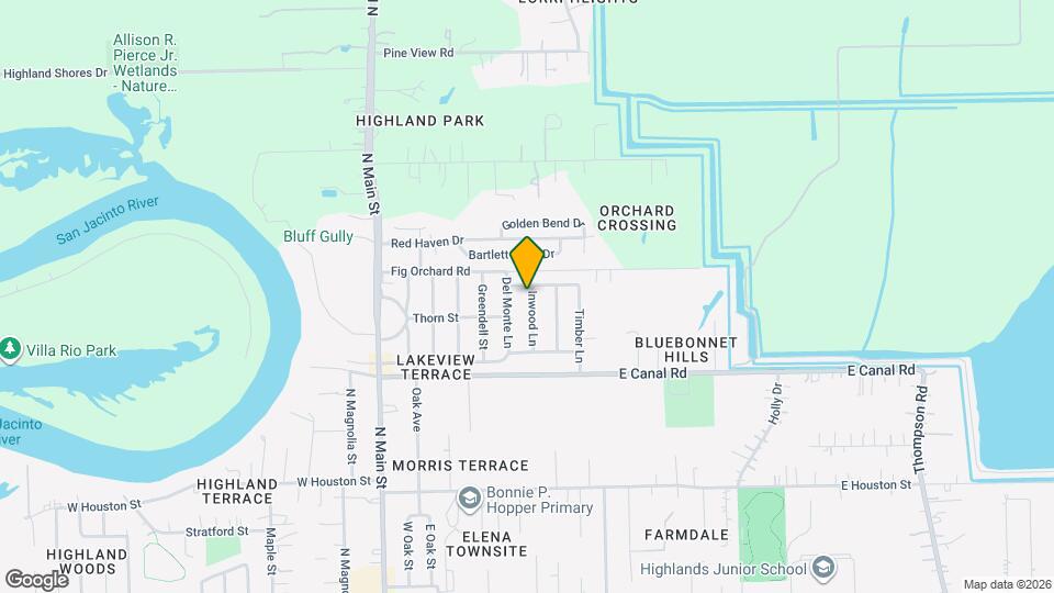 207 Inwood Ln Map and Location Details