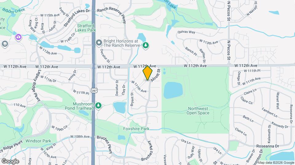 11109 Alcott St Map and Location Details