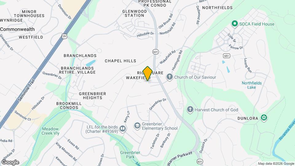 835 Fountain Ct Map and Location Details