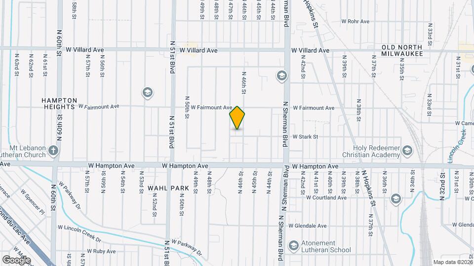 4614 W Stark st, Unit 4614 W Stark Mapa y Detalles de la Ubicación