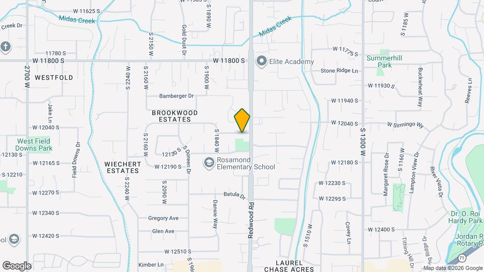 1743 W 12050 S Mapa y Detalles de la Ubicación