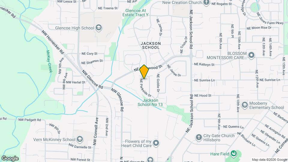 1612 NE Parkside Dr Mapa y Detalles de la Ubicación