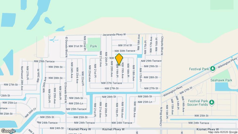 2837 NW 19th Pl Mapa y Detalles de la Ubicación