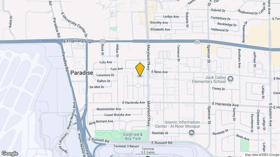 5136 Golden Ln Map and Location Details