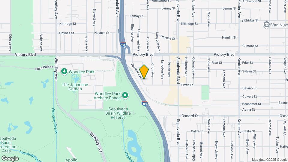 6210 Blucher Ave Map and Location Details