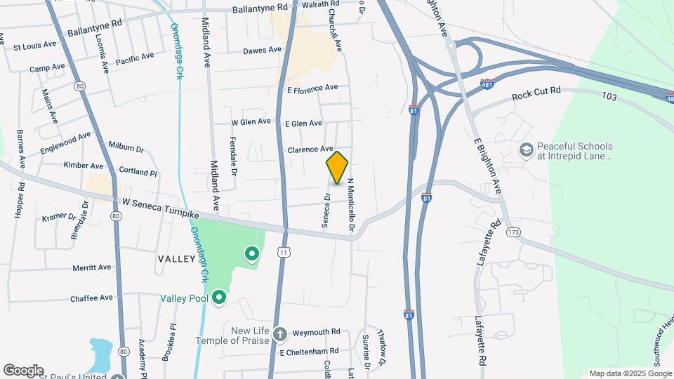 Valley Manor Apartments Mapa y Detalles de la Ubicación