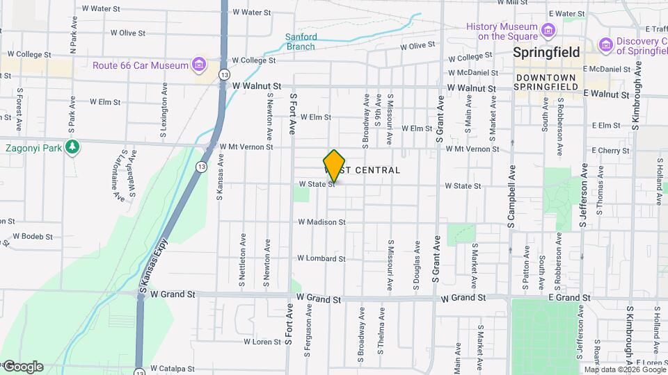 1050 W State St Mapa y Detalles de la Ubicación