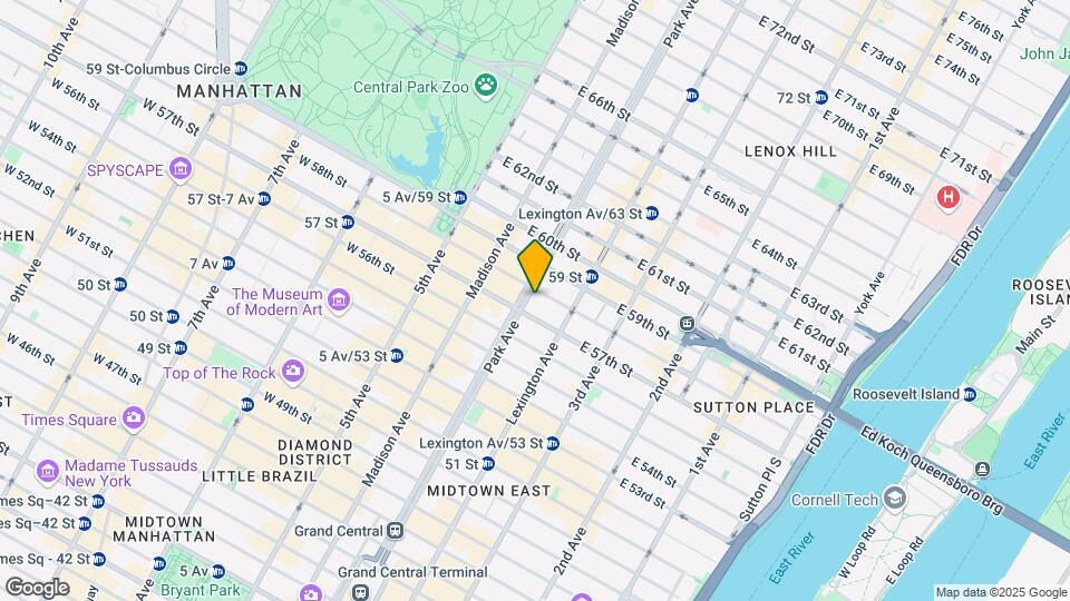 475 Park Ave Map and Location Details