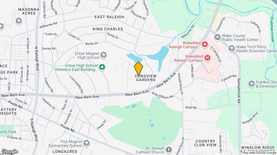 2400 Calvert Dr Map and Location Details