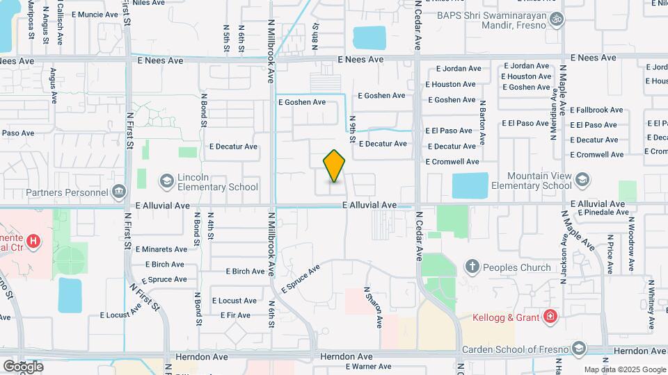 7552 N Wolters Ave Mapa y Detalles de la Ubicación