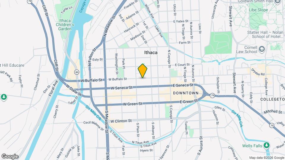 319 W Buffalo St Mapa y Detalles de la Ubicación