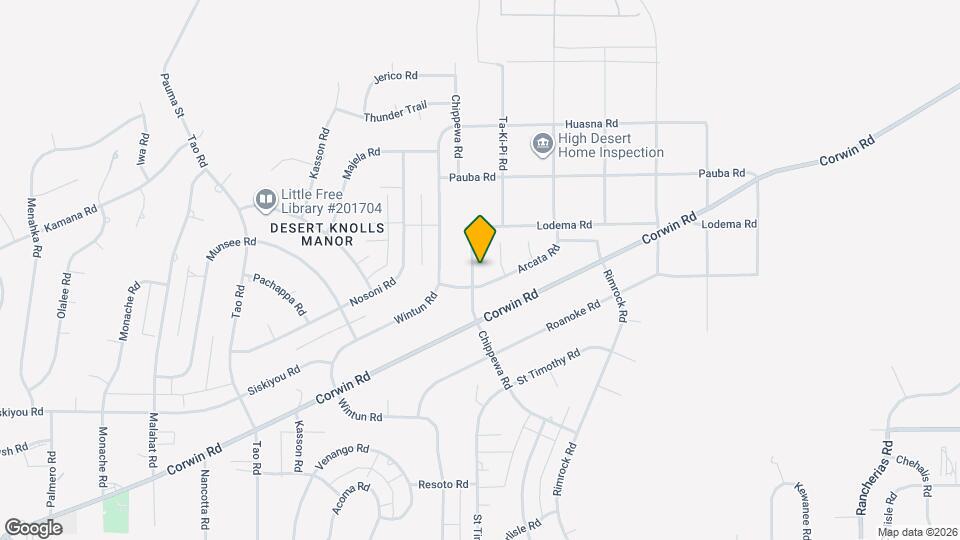 16425 Chippewa Rd Mapa y Detalles de la Ubicación