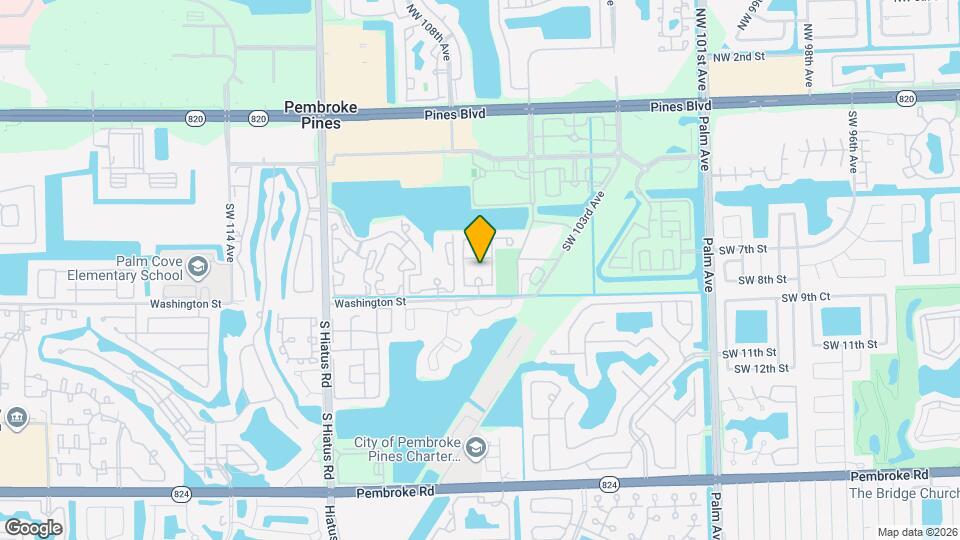 10645 SW 8th St Mapa y Detalles de la Ubicación