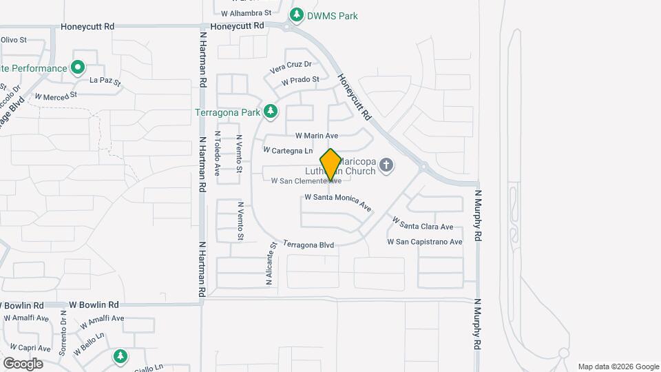 35991 W San Clemente Ave Map and Location Details