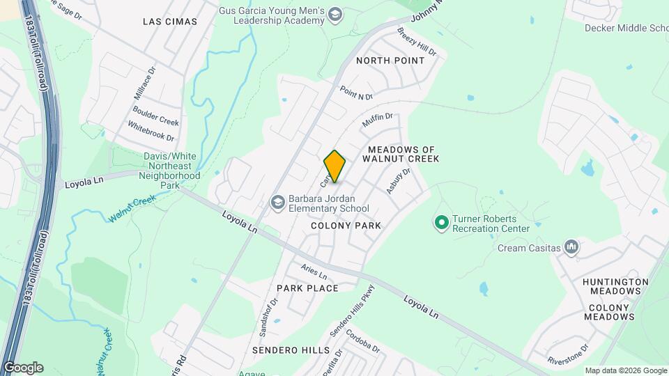 7004 Colony Park Dr Map and Location Details