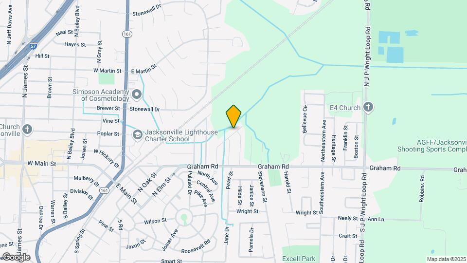 307 Westwood Dr Map and Location Details