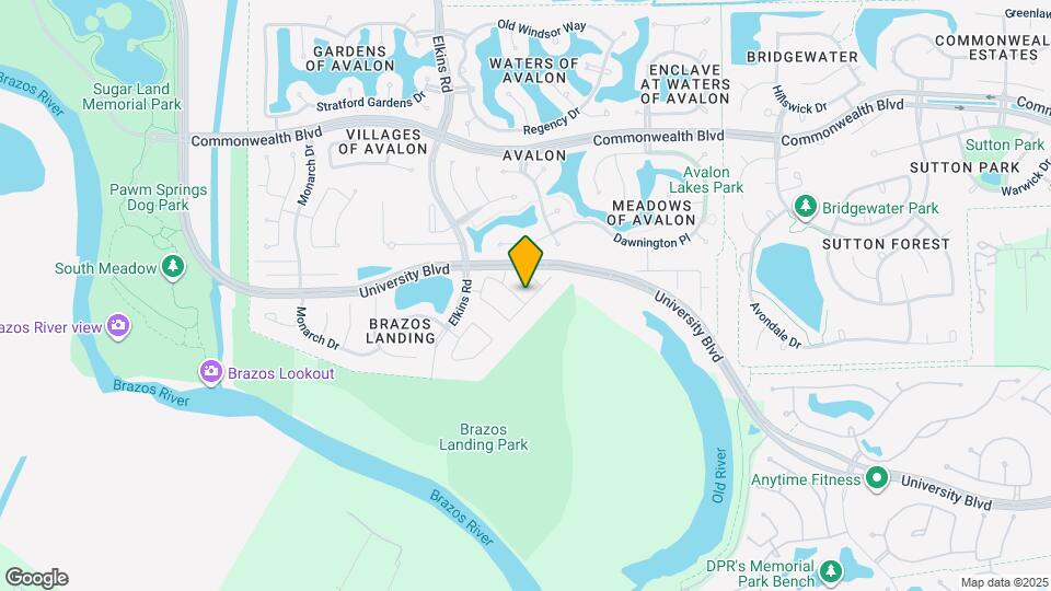 3902 Breaux Bridge Ln Map and Location Details