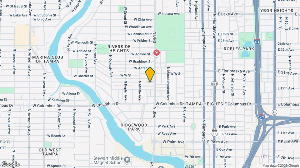 701 W Plaza Pl Map and Location Details