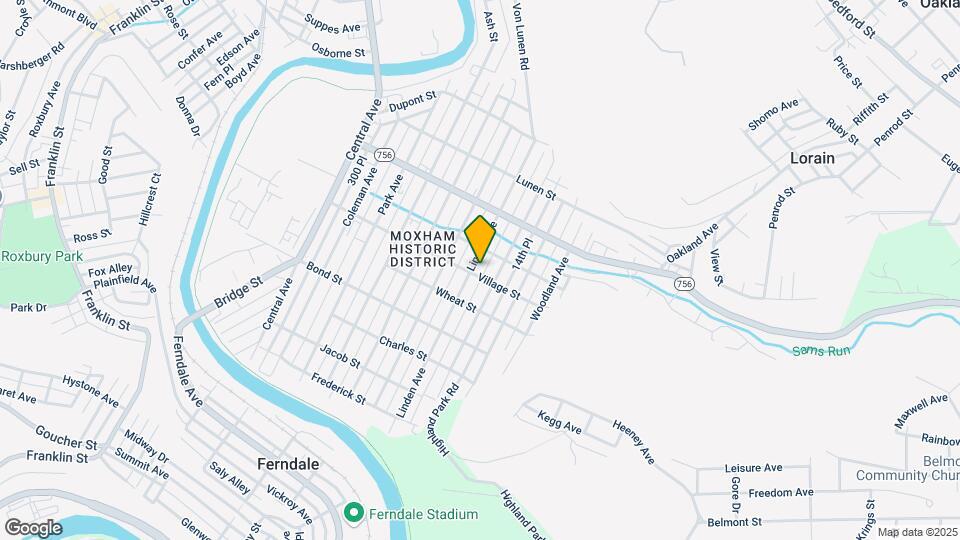 564-566 Linden Ave Mapa y Detalles de la Ubicación