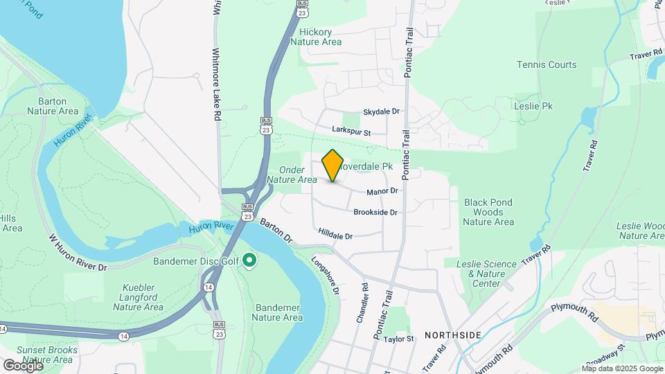 406 Manor Dr Map and Location Details