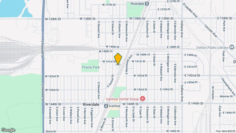 14118 S Atlantic Ave Map and Location Details