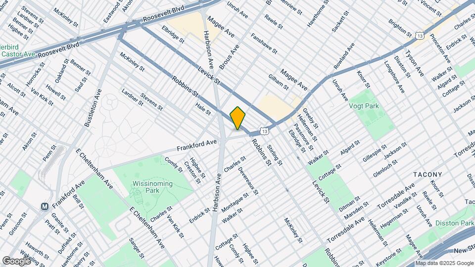 6222 Frankford Ave Map and Location Details