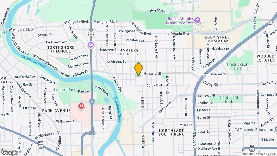 922 N Lawrence St Map and Location Details