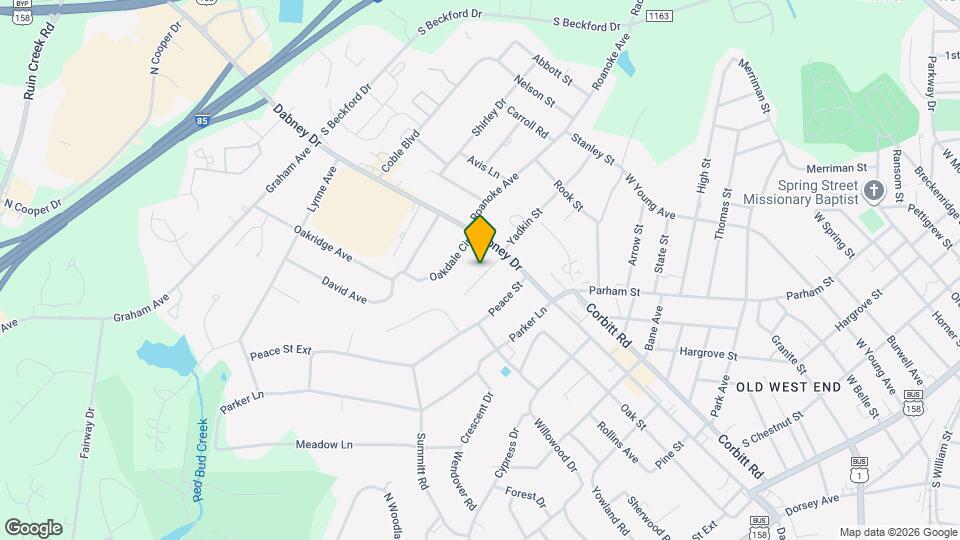 1436 Perry Ave Map and Location Details