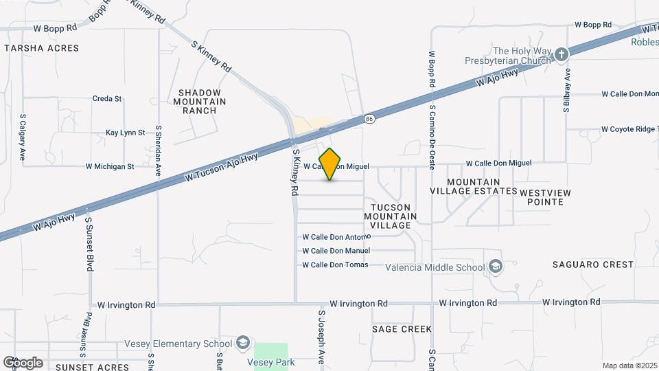 4901 W Calle Don Alfonso Map and Location Details
