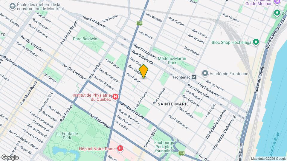 2331 Fullum Rue Map and Location Details