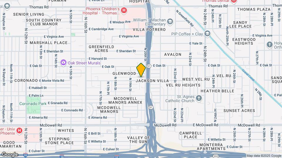 1934 Monte Vista Rd Map and Location Details