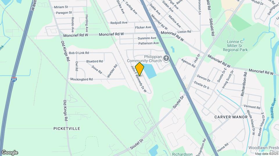 7471 John F Kennedy Dr W Map and Location Details