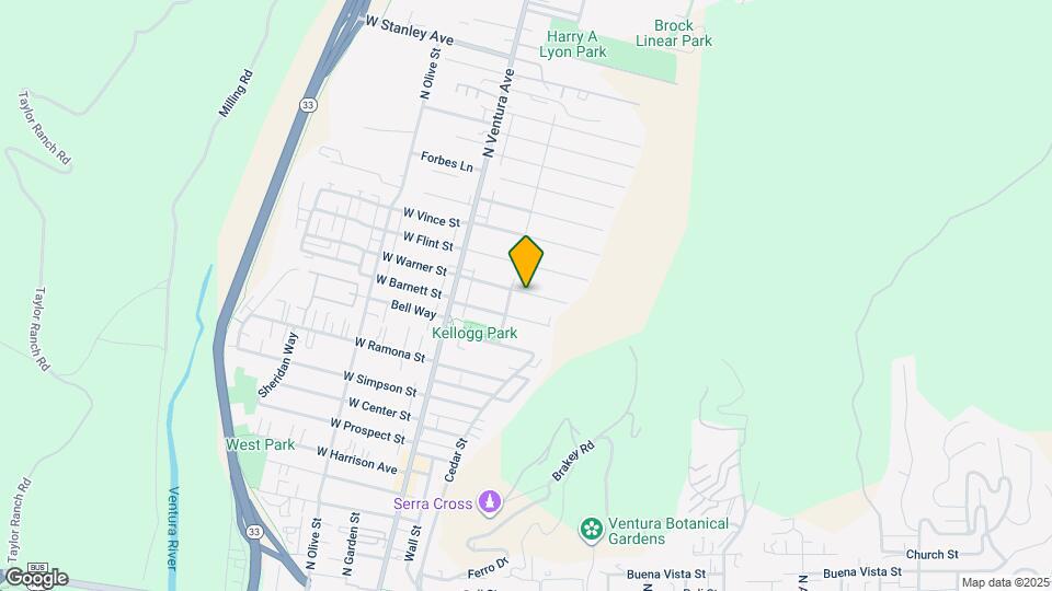 178 E Warner St Map and Location Details