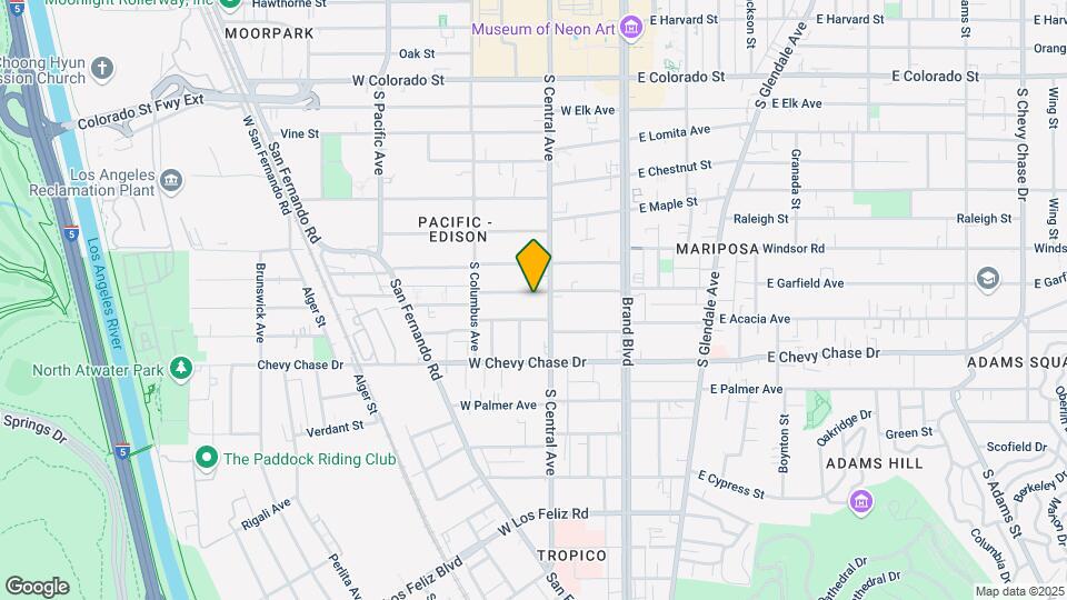 310 W Acacia Ave Map and Location Details