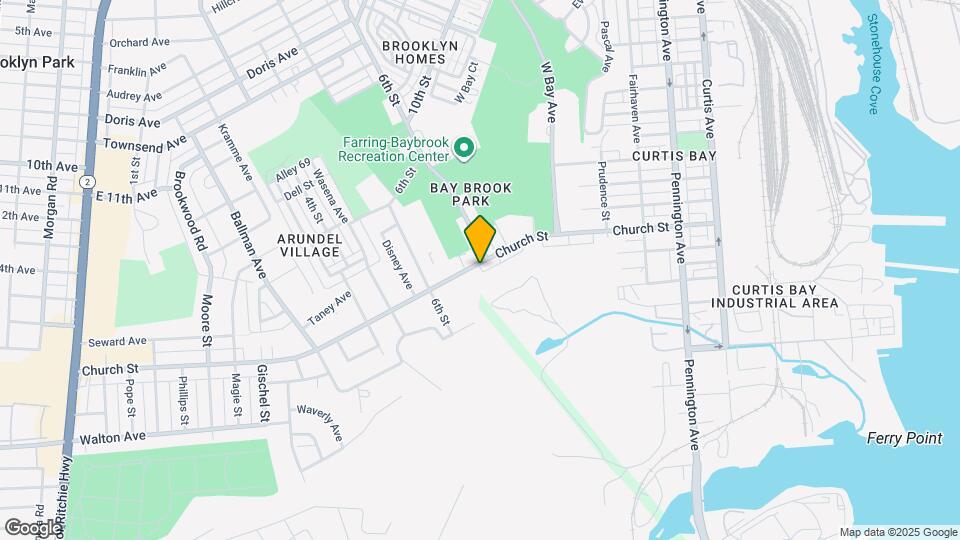 1007 Church St Map and Location Details