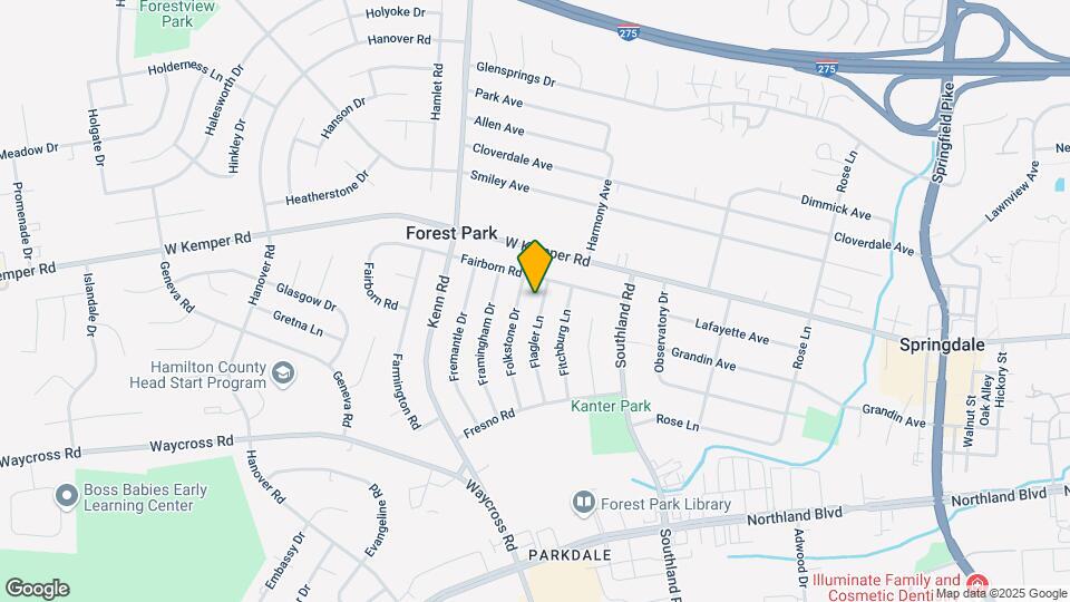11555 Flagler Ln Mapa y Detalles de la Ubicación