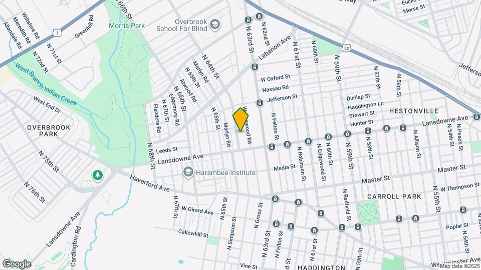 819 N 64th St Mapa y Detalles de la Ubicación