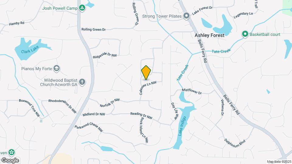 4839 Caboose Ln NW Map and Location Details