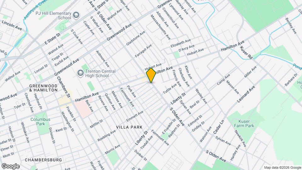 529 S Olden Ave, Unit Apt 2 Map and Location Details