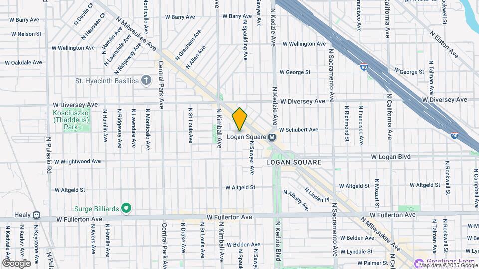 2647 N Spaulding Ave Mapa y Detalles de la Ubicación