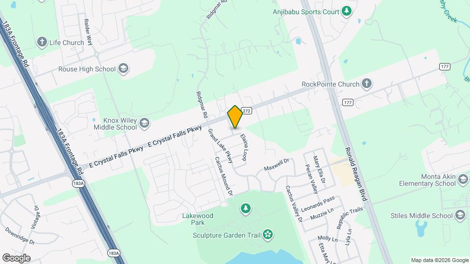 1804 Elaina Loop Map and Location Details