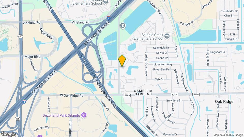 Glen on Millenia Blvd Mapa y Detalles de la Ubicación