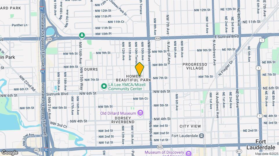 700 NW 10th Ter Map and Location Details